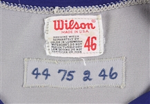 1975 Burt Hooton Chicago Cubs Road Jersey (MEARS LOA)