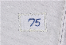 1975 Burt Hooton Chicago Cubs Road Jersey (MEARS LOA)