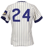 1975 Jerry Morales Chicago Cubs Signed Game Worn Home Jersey (MEARS LOA/JSA)