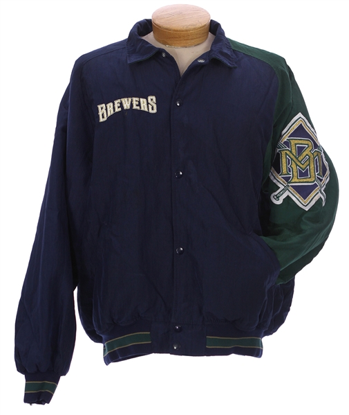 1994-96 Jeff Cirillo Milwaukee Brewers Signed Stadium Jacket (MEARS LOA)