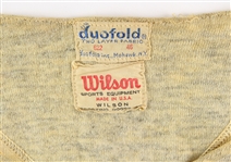 1947-59 Warren Spahn Boston/Milwaukee Braves Game Worn Undershirt (MEARS LOA) Warren Spahn Estate
