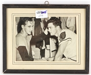 1947-59 Warren Spahn Boston/Milwaukee Braves Game Worn Undershirt (MEARS LOA) Warren Spahn Estate