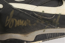 1980's-90's Game Worn Baseball Cleats & Basketball Sneakers Collection - Lot of 5 Pair w/ 2 Signed (MEARS LOA)