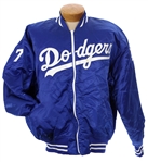 1990s Eric Gregg Los Angeles Dodgers Signed Quilted Jacket (JSA)