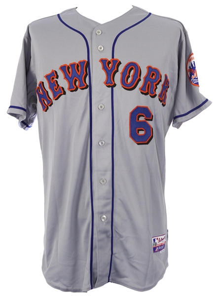 2009 Ramon Martinez New York Mets Team Issued Road Jersey (MEARS LOA)