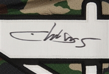 2010 St. Lucie Mets Signed Camouflage Jersey (MEARS LOA)