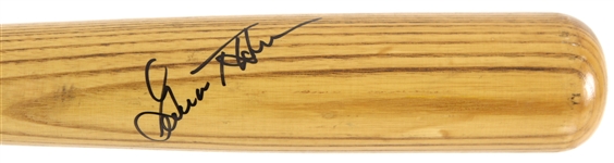 1985 Gorman Thomas Seattle Mariners Dual Signed Rawlings Adirondack Professional Model Bat (MEARS LOA/JSA)