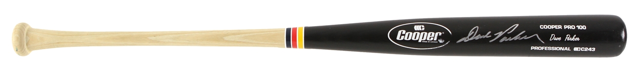 1990 Dave Parker Milwaukee Brewers Signed Cooper Professional Model Bat (MEARS LOA/JSA)