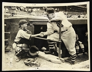 1940 Casey Stengel Boston Bees 6.5" x 8.5" Original Photo