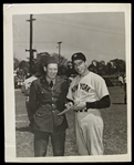 1940s Joe DiMaggio New York Yankees 8" x 10" Original Photo 