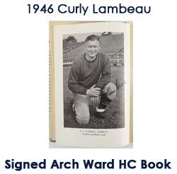 Lot Detail - 1946 Curly Lambeau Green Bay Packers Signed The Green Bay  Packers Hardcover Book *JSA Full Letter*