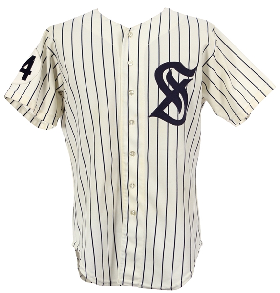 1984 Devon White Santurce Crabbers Game Worn Home Jersey (MEARS LOA)