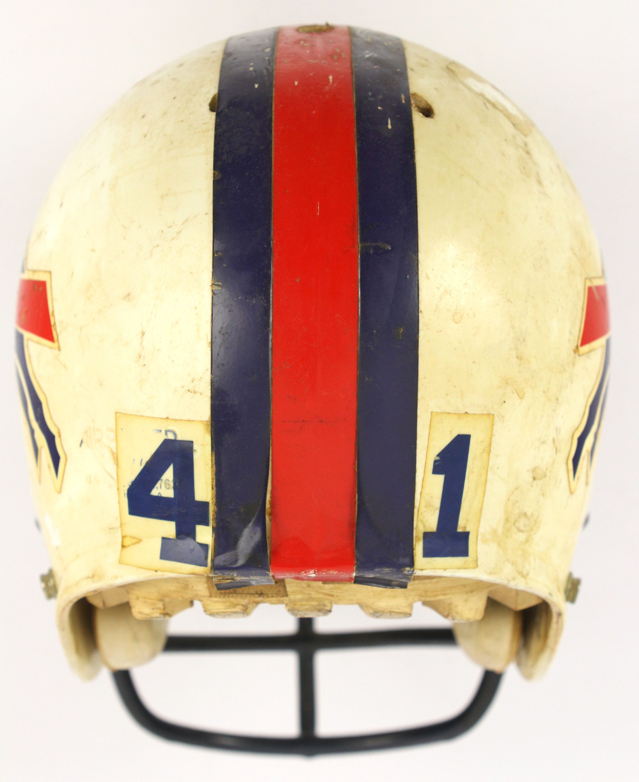 Lot Detail - 1980-83 Phil Villapiano Buffalo Bills Signed Game Worn Helmet  (MEARS LOA/*JSA*)