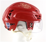 2014 (January 1) Brian Lashoff Detroit Red Wings Winter Classic Game Worn Helmet (MEARS LOA/Team COA)