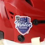 2014 (January 1) Brian Lashoff Detroit Red Wings Winter Classic Game Worn Helmet (MEARS LOA/Team COA)