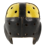1930's Game Worn Goldsmith Football Helmet w/ 8 Strap Suspension System (MEARS LOA)