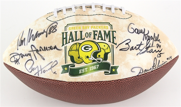 2009 Green Bay Packers Multi Signed Lomabrdi Golf Classic Football w/ 14 Signatures Including Bart Starr, Jim Taylor, Paul Hornung & More (JSA) Ken Sanders Collection