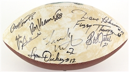 2008 Green Bay Packers Multi Signed Lombardi Golf Classic Football w/ 10 Signatures Including Paul Hornung, Fuzzy Thurston & More (JSA) Ken Sanders Collection