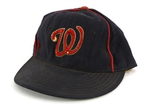 1963-67 Washignton Senators Game Worn Cap (MEARS LOA)