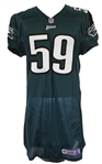1998 Mike Mamula Philadelphia Eagles Home Jersey (MEARS LOA)