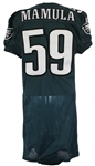 1998 Mike Mamula Philadelphia Eagles Home Jersey (MEARS LOA)