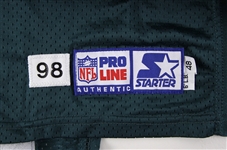 1998 Mike Mamula Philadelphia Eagles Home Jersey (MEARS LOA)
