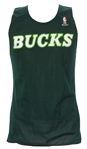 1985-89 Milwaukee Bucks Practice Jersey (MEARS LOA)