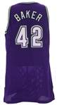 1995-96 Vin Baker Milwaukee Bucks Signed Road Jersey (MEARS LOA/JSA)