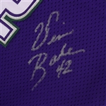 1995-96 Vin Baker Milwaukee Bucks Signed Road Jersey (MEARS LOA/JSA)