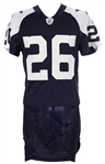 2007 Aaron Glenn Dallas Cowboys Preseason Road Jersey (MEARS LOA/Steiner)