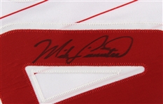 2005 Mike Lieberthal Philadelphia Phillies Signed Game Worn Home Jersey & Alternate Cap (MEARS LOA/JSA)