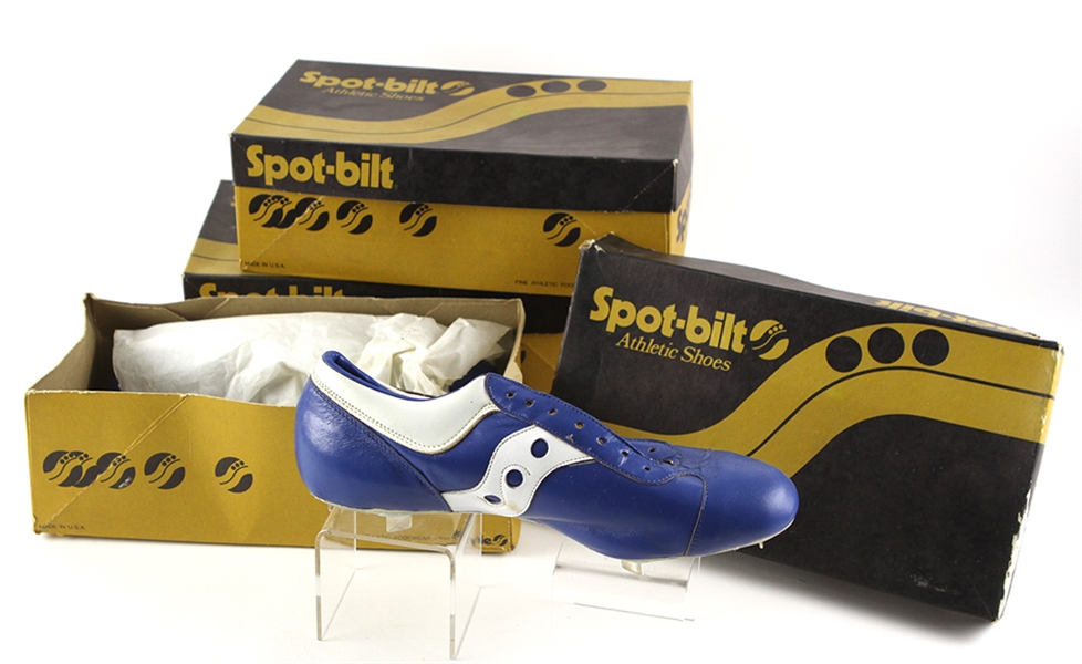 1970s Gorman Thomas Milwaukee Brewers Unworn SpotBilt Cleats - Lot of 3 Pairs (MEARS LOA) Ken Sanders Collection
