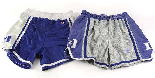 1980s Duke Blue Devils Basketball Practice Shorts (MEARS LOA)