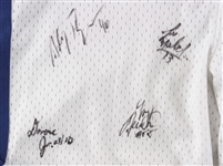 2002-04 Duke Blue Devils Team Signed Basketball Shorts w/ 15 Signatures Including Mike Krzyzewski, JJ Redick & More (JSA)