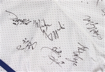 2002-04 Duke Blue Devils Team Signed Basketball Shorts w/ 15 Signatures Including Mike Krzyzewski, JJ Redick & More (JSA)