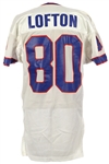 1992 James Lofton Buffalo Bills Game Worn Road Jersey (MEARS LOA)