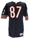 1992 Tom Waddle Chicago Bears Game Worn Home Jersey (MEARS LOA)
