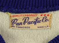 1950's Blue MacGregor Goldsmith Game Worn Durene Football Jersey (MEARS LOA)