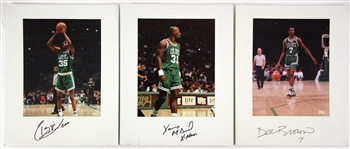 1980s/90s Boston Celtics Vogue Photographer Studio Professional 11x14 Photo Lot (6 signed) (JSA)