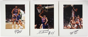 1980s/90s Brooklyn Nets Vogue Photographer Studio Professional 11x14 Photo Lot (6 signed, 8 total) (JSA)