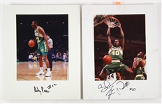 1980s/90s Seattle Supersonics Vogue Photographer Studio Professional 11x14 Photo Lot (4 signed) (JSA)
