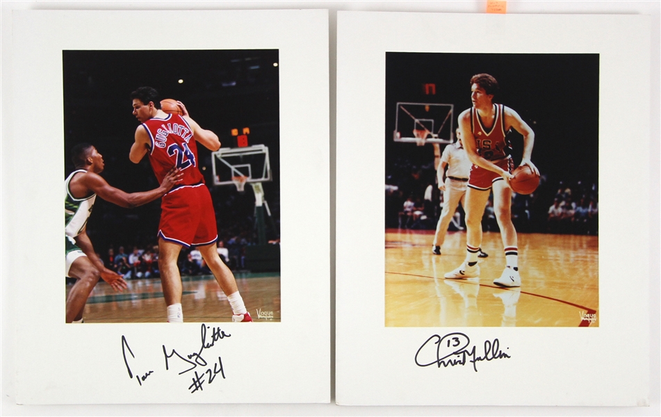 1980s/90s U.S. Olympic Team Vogue Photographer Studio Professional 11x14 Photo Lot (4 signed) (JSA)