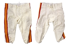 1991 Reuben Davis Tampa Bay Buccaneers Game Home Worn Uniform w/ Jersey & 2 Pairs of Pants (MEARS LOA)