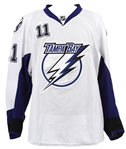 2009-10 Jeff Halpern Tampa Bay Lightning Game Worn Road Jersey (MEARS LOA/MeiGray)