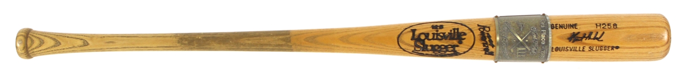 1989 Kent Hrbek Celebrity Golf Tournament for ALS Louisville Slugger 3rd Place Bat 