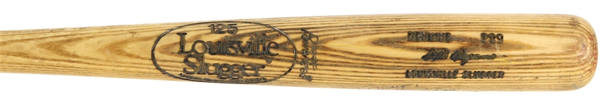 1980-81 Sixto Lezcano Brewers/Cardinals Signed Louisville Slugger Professional Model Game Used Bat (MEARS LOA/JSA)