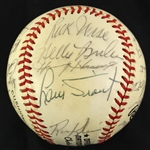1984-86 Pittsburgh Pirates Multi Signed ONL Feeney Baseball w/ 23 Signatures Including Luis Tiant, Frank Thomas, Harvey Haddix & More (JSA)