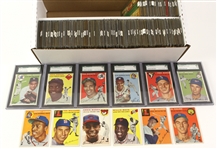 1954 Topps Complete Set (250/250)