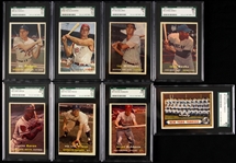 1957 Topps Near Complete Set (395/407)
