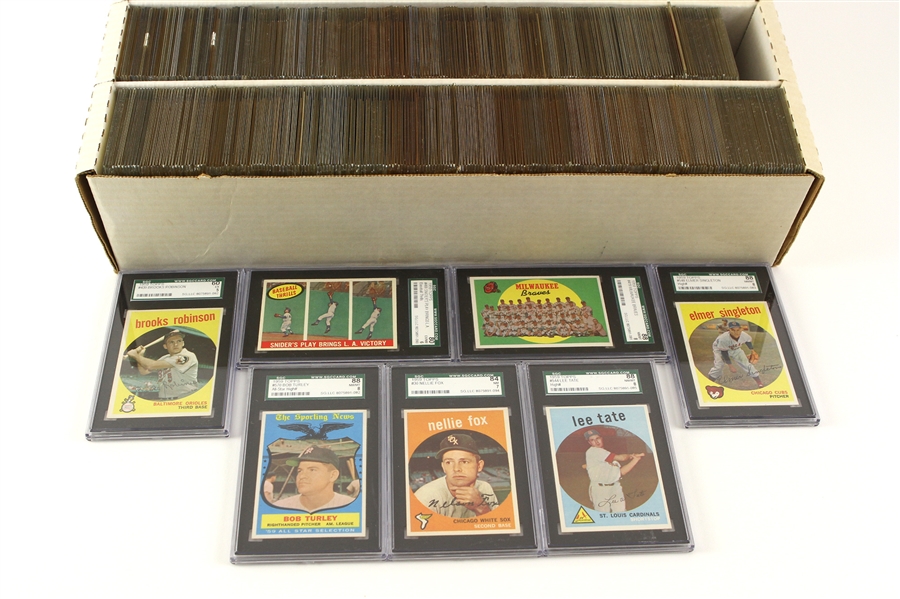 1959 Topps Partial Set (498/572)